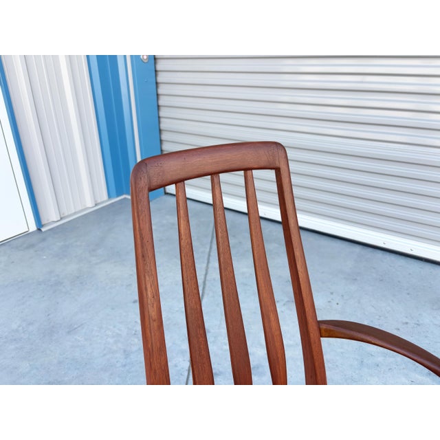 1960s Danish Modern Teak Dining Chairs by to Niels Koefoed Set of- 6 For Sale - Image 11 of 13