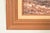 Rikard Lindström Original Signed Oil Painting on Canvas of Ships in Harbor in Carved Wood Frame For Sale - Image 9 of 13