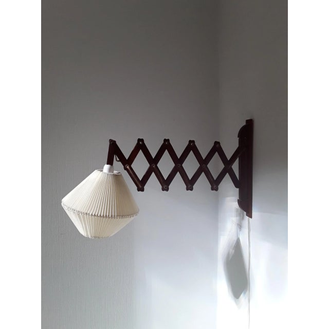 Mid-Century Scissor Wall Lamp, 1960s For Sale - Image 6 of 8