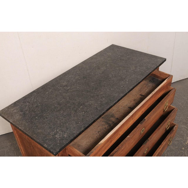 Early 19th C. French Marble Top Commode For Sale - Image 4 of 12