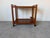 Mid-Century Danish Modern Teak Cocktail Trolley Bar Cart For Sale - Image 4 of 12