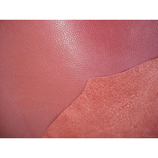 Moore & Giles Brighton Spice Redfull Grain Cowhide Leather Upholstery