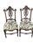 Wood Pair of 19th Century Rosewood Princess Chairs Heavily Carved Detail Rosewood. For Sale - Image 7 of 8