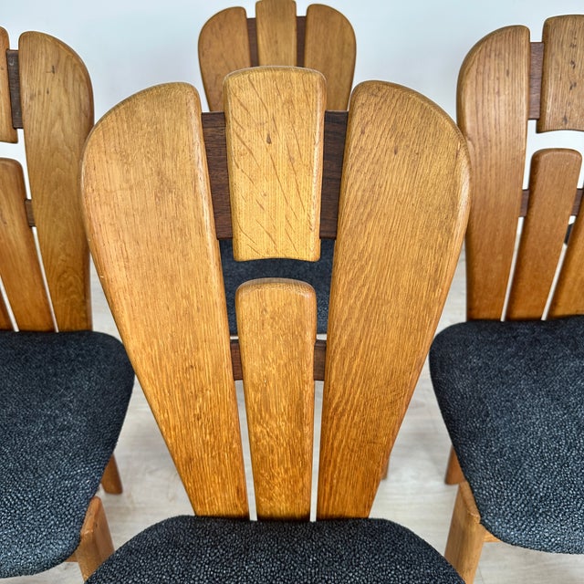 Dutch Brutalist Dining Chairs – Set of 6 For Sale - Image 9 of 11