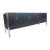 Metal Vintage Stow & Davis Leather Top Credenza For Sale - Image 7 of 7