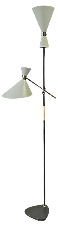 Pelikan Floor Lamp by J.T. Kalmar, 1950s