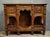 Carved Walnut Buffet with Marble Top For Sale - Image 11 of 11