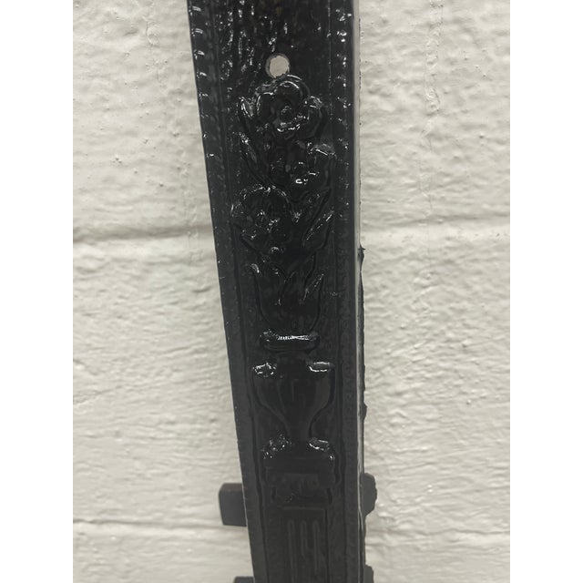 Early 19th Century Late 19th Century 24.5" W X 30"h With 2" Flair Art Deco Decorative Fireplace Surround For Sale - Image 5 of 5