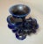 2004 Velin Isaksson Hand Blown Studio Art Glass Cornucopia Vase Sculpture Statue For Sale - Image 4 of 12