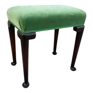 Early 20th Century Queen Anne Style Stool