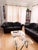 Part of 4 piece set bought in 1989-90 at Maurice Villency NYC (sofa, love seat, club chair and ottoman). Gorgeous moto...