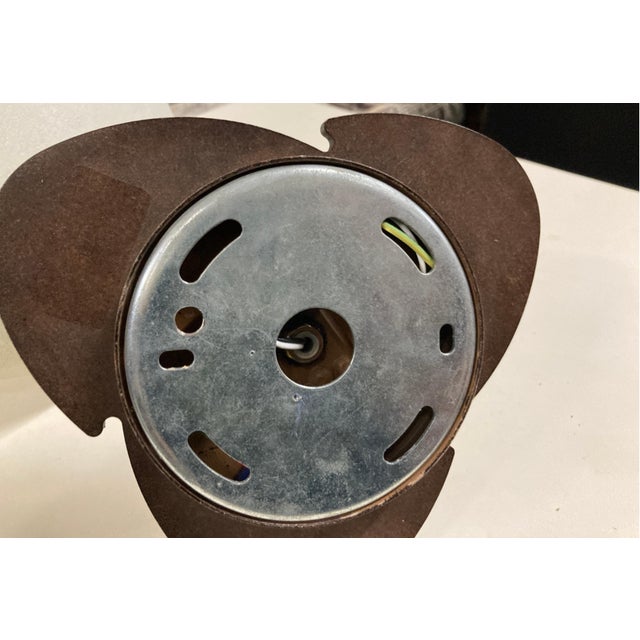 Italian Murano Frosted Glass and Bronze Finish Wall Sconce with Clover Base For Sale - Image 13 of 13