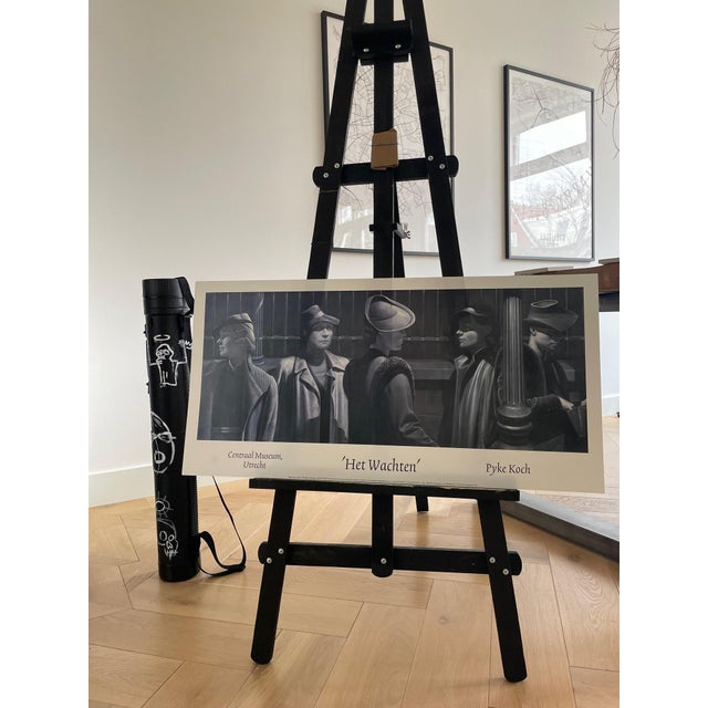 Pyke Koch, The Waiting, 1994, Print on Paper, in Good conditions. Designed 1990 to 1999