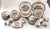 Chocolate English Johnson Brothers Georgian Heritage Hall Dinnerware Set, 69 Pieces For Sale - Image 8 of 11
