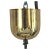 Metal Vintage Brass Chandelier, 1970s For Sale - Image 7 of 10