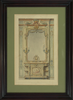 Claesen, Phototype Card, 19th-Century, Ink, Framed