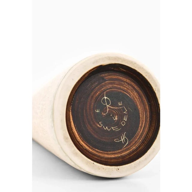 Carl-Harry Stålhane Ceramic Vase attributed to Carl-Harry Stålhane for Rörstrand, 1960s For Sale - Image 4 of 5