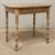 19th Century French Stripped Pine Faux Bamboo End Table With Drawer For Sale - Image 18 of 18