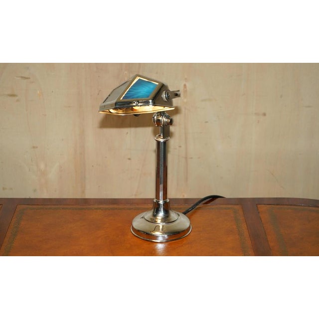 Highly collectable, totally original, fully restored 1930's Art Deco polished Chrome Jean Chavanis designed for Pirouette,...