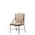 Contemporary Montecito Outside Dining Armchairs in Bronze Finish by Michael Taylor, Set of 11 For Sale - Image 3 of 3