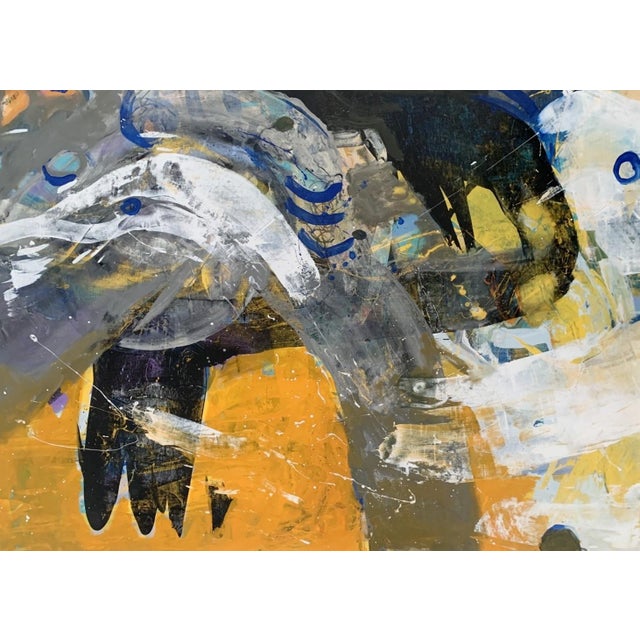 Monika Rossa, Abstraction, 2023, Oil on Canvas For Sale - Image 6 of 6