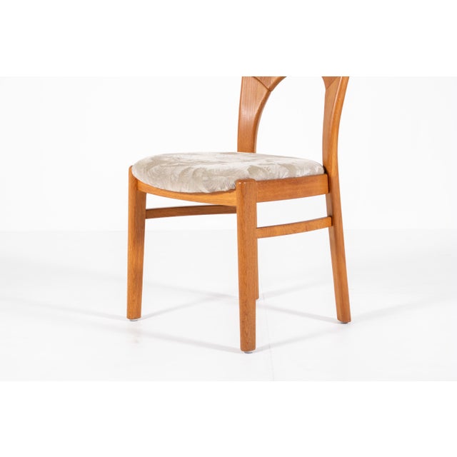Beige Vintage Morten Dining Chairs by Niels Koefoed, 1960s, Set of 4 For Sale - Image 8 of 13