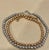 Metal Pair of 18 Karat White Gold/ Rose Gold Ball Bracelets, 8.2 Gm For Sale - Image 7 of 18