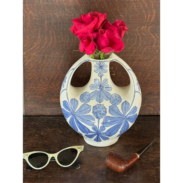Art Nouveau 1900s Swedish Art Nouveau Vase by Alf Wallander for Rörstrand For Sale - Image 3 of 13