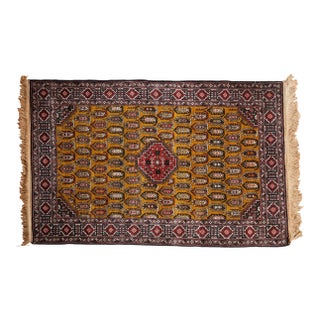 Vintage Romanian Shirvan Design Rug - 4'1" x 6'4" For Sale