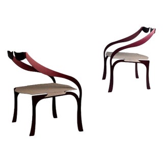 Set of Bordeaux Break Armchairs by WM Metal Design For Sale