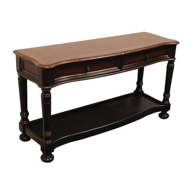 Hooker Hooker Furniture Seven Seas Collection 38" Two Toned Accent Sofa / Console Table 864-80-151 For Sale - Image 4 of 12