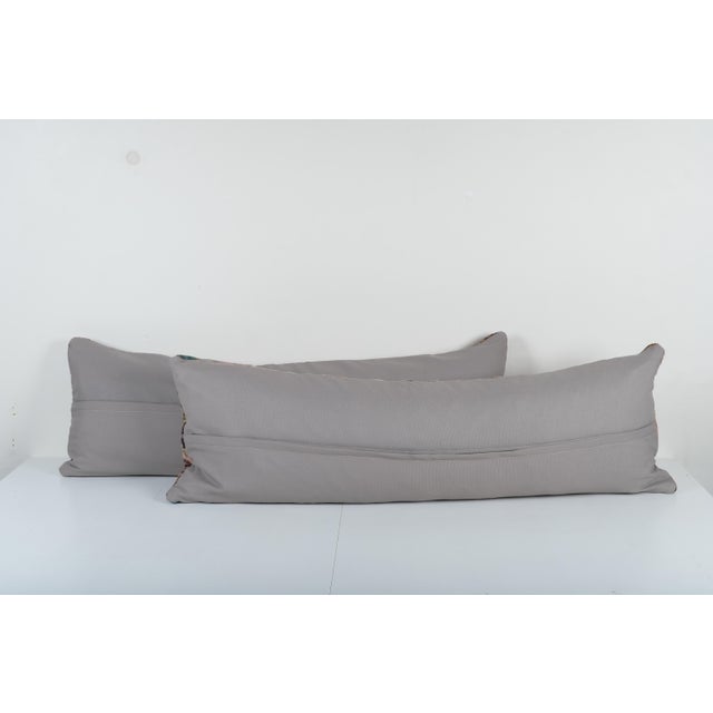 Turkish Carpet Pillow Cover - a Pair For Sale - Image 4 of 4