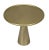 Mid-Century Modern NOIR Hiro Short Side Table, Metal with Brass Finish For Sale - Image 3 of 6