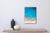This artwork captures the serene beauty of a white sand beach, with a vibrant interplay of turquoise and sandy hues. The...