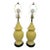 Vintage Ginger Jar Yellow Table Lamps - a Pair For Sale
