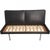 AP35 2-Seater Sofa in Black Leather by Hans J. Wegner, 1970s For Sale - Image 13 of 16