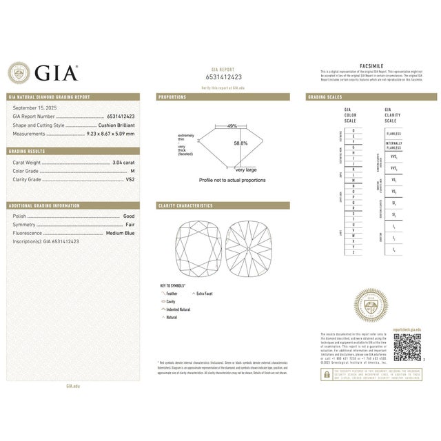 Metal 1910s Belle Epoque French Gia 3.04 Carat Old Mine Cut Diamond 18k Gold Cluster Ring, Size 6.5 For Sale - Image 7 of 8