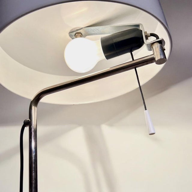Very Flexible Multi-Position Desk Lamp by Alfred Müller for Belmag, Model 2203, Iconic Bauhaus Lamp, Zurich, Switzerland, 1952 For Sale - Image 5 of 17