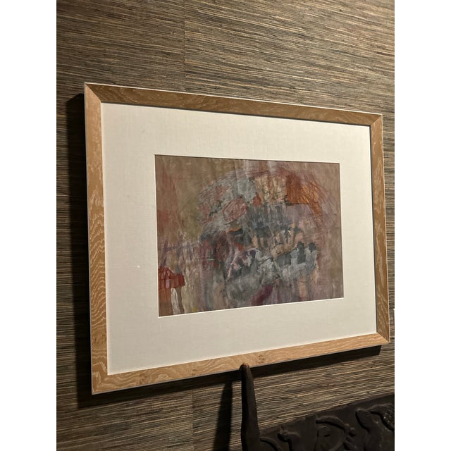 Mid 20th Century Abstract Pastel by Nancy Lee For Sale - Image 4 of 10