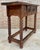 1930s 20th Century Catalan Spanish Carved Wood Console Table For Sale - Image 5 of 11