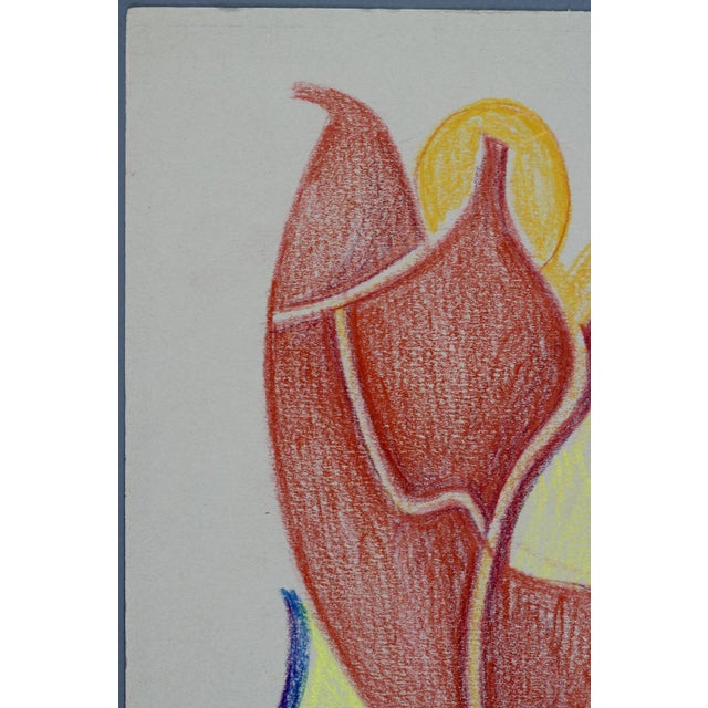 Paper Fritz Klee, Abstract Composition, 1965, Drawing For Sale - Image 7 of 18