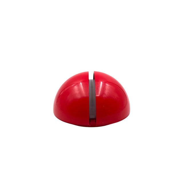 Mod. Lampira Red Sconce by Gianemilio Piero and Anna Monti for Fontana Arte, Italy, 1970 For Sale - Image 9 of 11