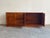 Mid-Century Modern Spanish Geometric Hardwood Credenza, 1970s For Sale - Image 3 of 7