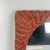1970s Small Woven Wicker Mirror, 1960s For Sale - Image 5 of 9