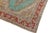 Shabby Chic1990's Vintage Blue/Red Wool Rug - 8'0'' X 11'10'' For Sale - Image 4 of 10