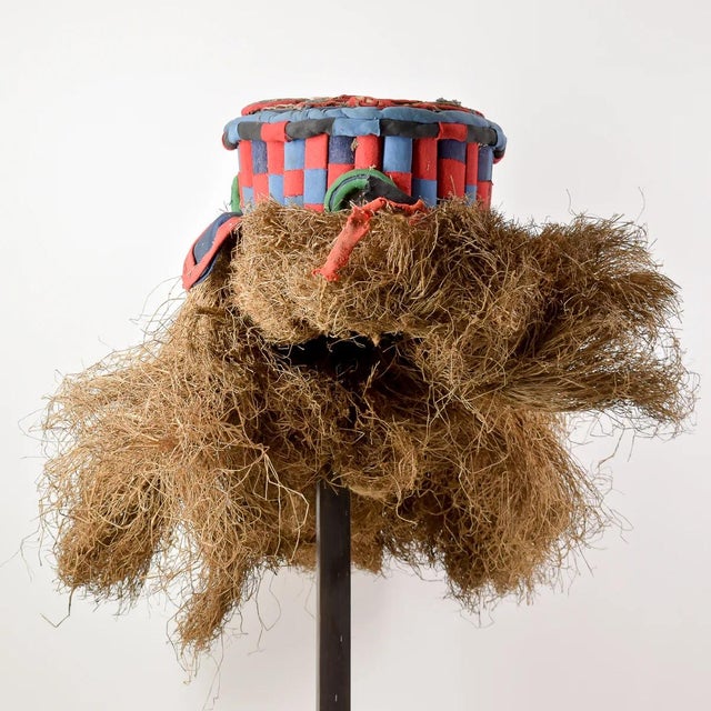 Early 20th Century Early 20th Century Djimini Ligbi Do Society Mask Côte d'Ivoire For Sale - Image 5 of 16