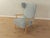 1950s Wing-Chair Very good workmanshipHigh-quality materials Made in Germany Seat Height: 49.0 cm Width: 75 cm Height: 103...