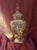 Bronze Vintage Empoli Region Tuscany Italy Hand Blown Honey Gold Amber Luxury Beverage Dispenser. For Sale - Image 8 of 12
