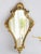 A beautiful vintage French gold mirror. The mirror has a nice gilded ornate frame with a nice antique look patina. In good...