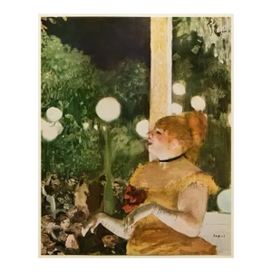 1952 After Edgar Degas "Cafe-Concert: The Song of the Dog", First Edition Vintage Print